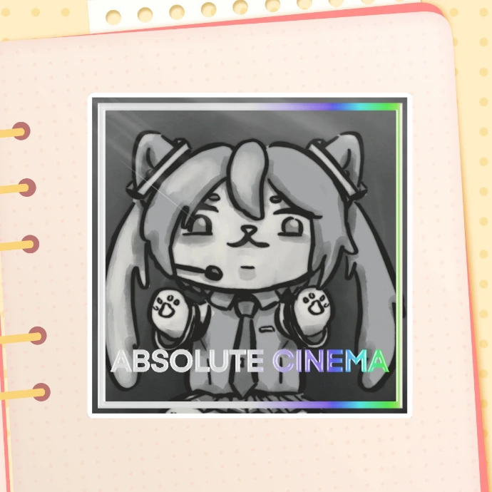 absolute cinema cat meme by SpikyNana